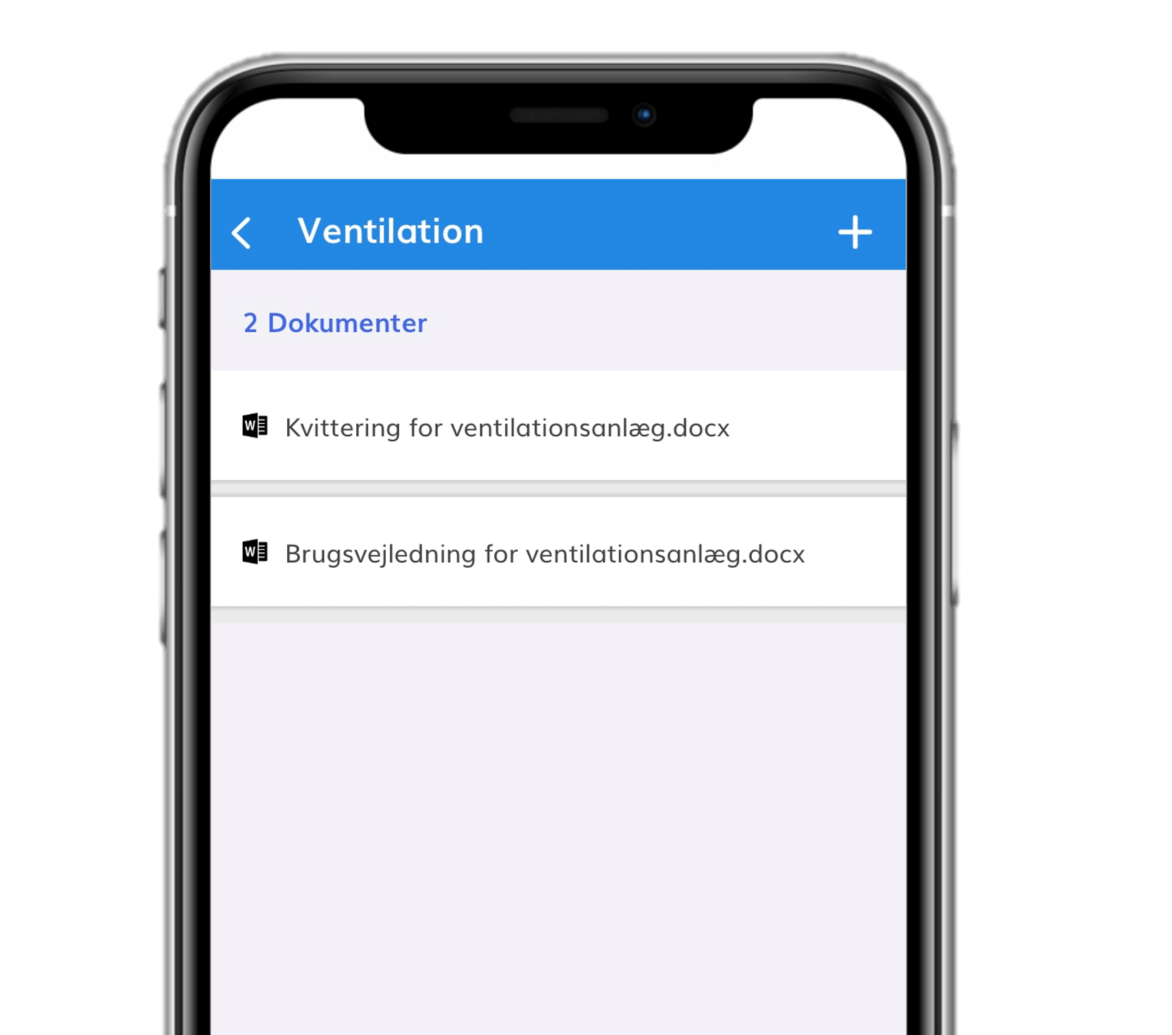 Dokumentation på ventilationsanlæg