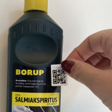 Registrér kemi via QR-kode