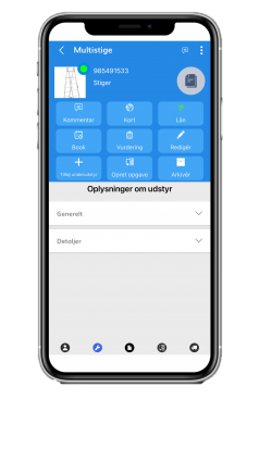 Udfør lovpligtigt eftersyn af stiger digitalt