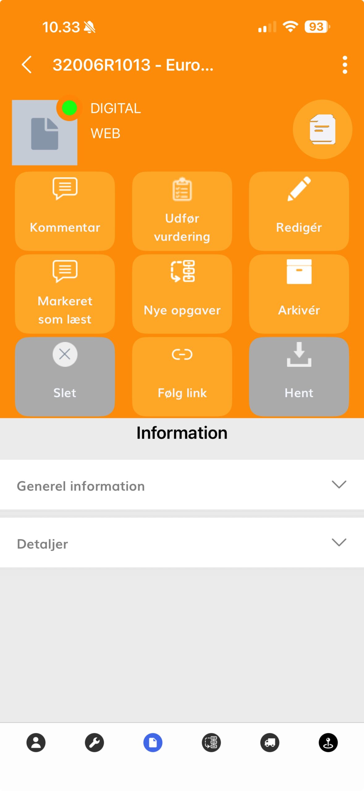 Ledoc app - dokumenter